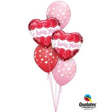 Bukiet 862 You Are My Heart Qualatex #97174-2 85713-3